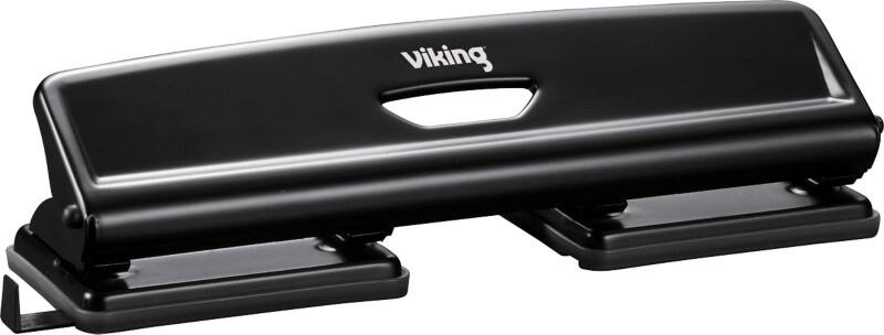 Perforateur Viking 4 Perforations Métal 20 Feuilles Noir