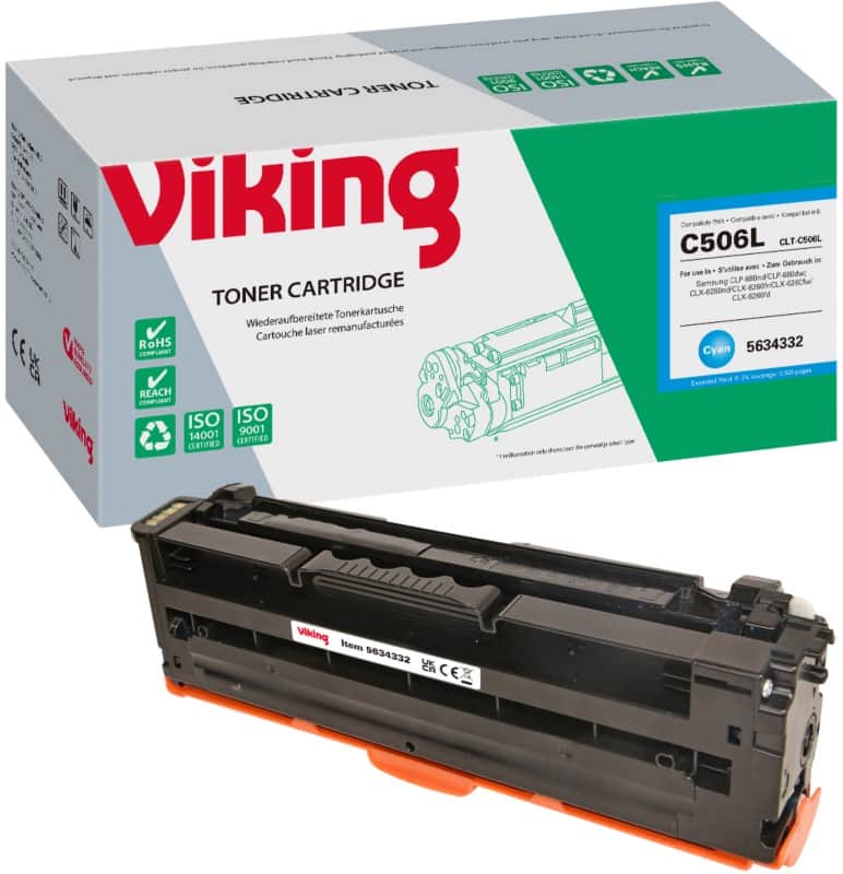 Toner Viking compatible Samsung CLT-C506/ELS Cyan
