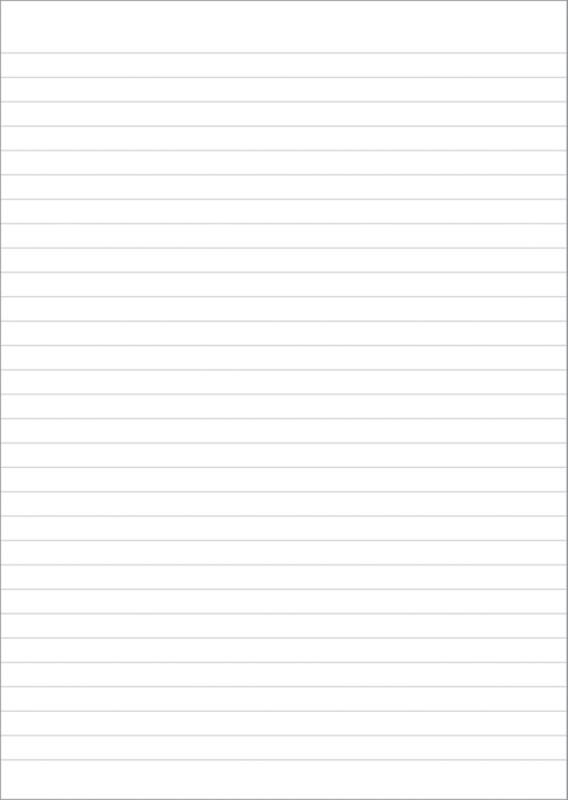 Bloc-notes Ursus Green A4 Ligné Collé Reliure supérieure Papier Blanc  100 feuilles