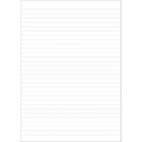 Bloc-notes Ursus Green A4 Ligné Collé Reliure supérieure Papier Blanc  100 feuilles