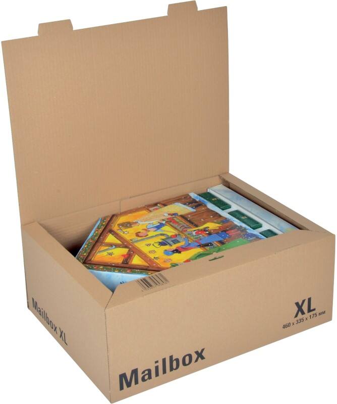 Boîte d'expédition pré-pliée ColomPac XL Marron 465 (l) x 349 (P) x 184 (H) mm 10 Unités