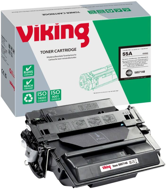 Toner Viking 55A compatible HP CE255A Noir