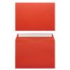 Enveloppes colorées Office Depot C5 120 g/m² Rouge Sans Fenêtre Bande adhésive 25 Unités