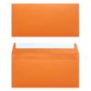 Enveloppe couleur Office Depot Sans fenêtre DL+ 229 (l) x 114 (h) mm Bande adhésive Orange 120 g/m² 25 Unités