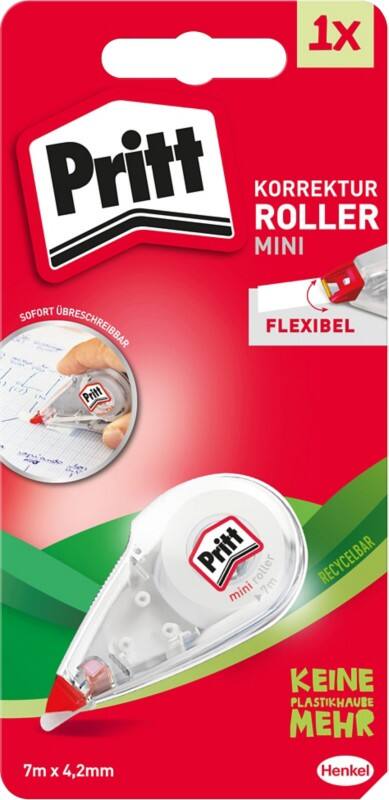 Roller de correction Pritt Mini Flex 4,2 mm x 7 m