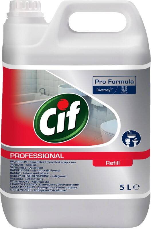 Nettoyant WC Cif Professional 2-en-1 5 L