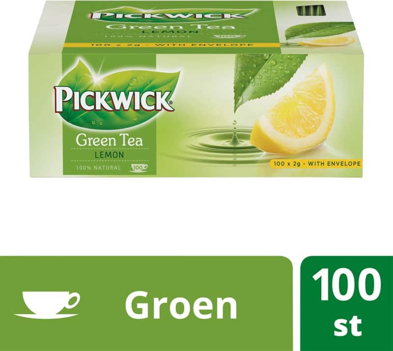 Thé vert Pickwick 100 Unités de 2 g