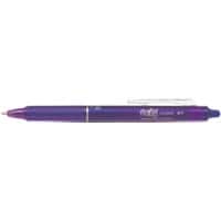 Stylo roller Pilot FriXion Clicker Rétractable Violet 0,35 mm Moyen Conique Rechargeable