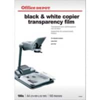Transparents Office Depot 100 Microns A4 Transparent 100 Feuilles
