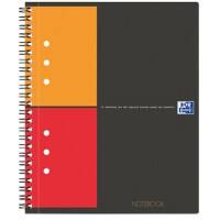 Cahier Oxford International A5 Assortiment Couverture PP Quadrillé 80 feuilles 5 Unités