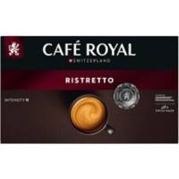 Dosettes de café Professional CAFÉ ROYAL Ristretto Fort Arabica 50 Unités de 6 g