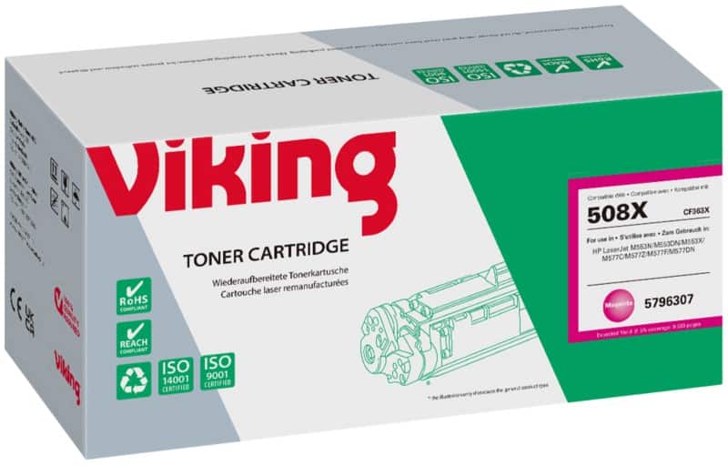 Toner Viking 508X compatible HP CF363X Magenta