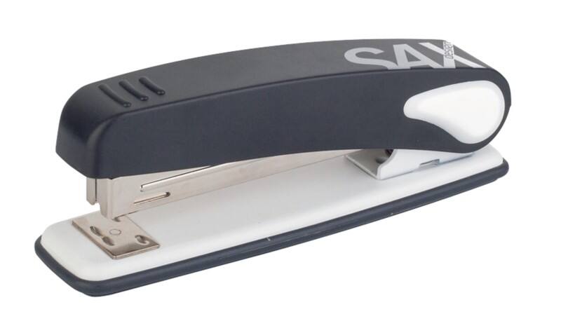 Agrafeuse SAX 249 Pleine bande 25 Feuilles Noir 24/6, 26/6 Métal, Plastique