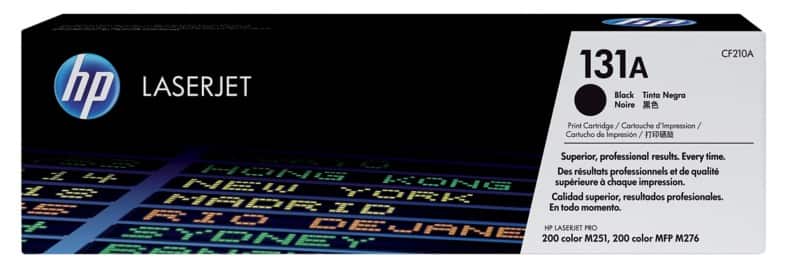 Toner HP 131A D'origine CF210A Noir