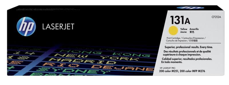 Toner HP 131A D'origine CF212A Jaune