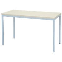 Table de réunion Niceday Rectangulaire Érable, aluminium 140 x 70 x 75 cm