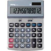 Calculatrice de bureau Office Depot AT-814 Écran large 12 chiffres Argenté