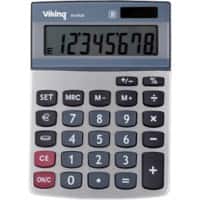 Calculatrice de bureau Office Depot AT-812E 8 chiffres Argenté