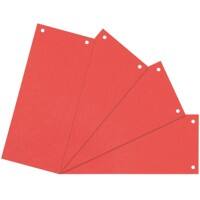 Intercalaires Vierge Niceday Ange bleu UZ56 (Articles de papeterie en carton recyclé), Recyclé 100% Spécial Rouge Rouge Carton Rectangulaire 2 Perforations 5843529 100 Unités
