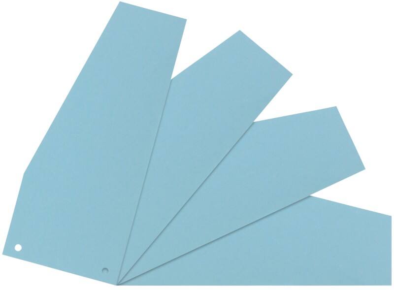 Bandes intercalaires Viking 100% Recyclé A4 Bleu Carton 2 Perforations 5843655 100 Unités