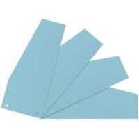 Bandes intercalaires Vierge Niceday Ange bleu UZ56 (Articles de papeterie en carton recyclé), Recyclé 100% Spécial Bleu Bleu Carton Trapèze 2 Perforations 5843655 100 Unités