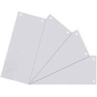 Intercalaires Vierge Niceday Ange bleu UZ56 (Articles de papeterie en carton recyclé), Recyclé 100% Spécial Blanc Blanc Carton Rectangulaire 2 Perforations 5847129 100 Unités