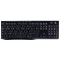 Clavier Logitech K270 Sans fil QWERTZ DE USB Nano-récepteur Noir