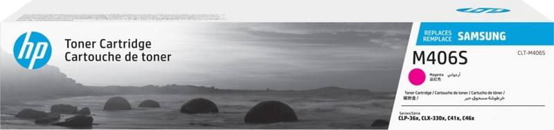 Toner CLT-M406S D'origine Samsung Magenta