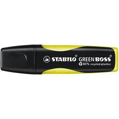 Surligneur Stabilo Green Boss Jaune 5 mm