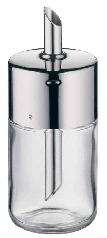 Sucrier WMF Acier inoxydable, Silicone, Verre 240 ml Argenté, transparent