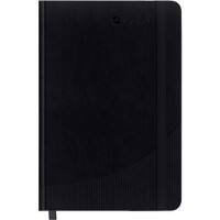 Cahier Foray Classic Noir A5 Dos rigide Ligné 80 Feuilles