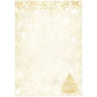 Papier de Noël Sigel A4 Jaune 90 g/m² 100 Unités