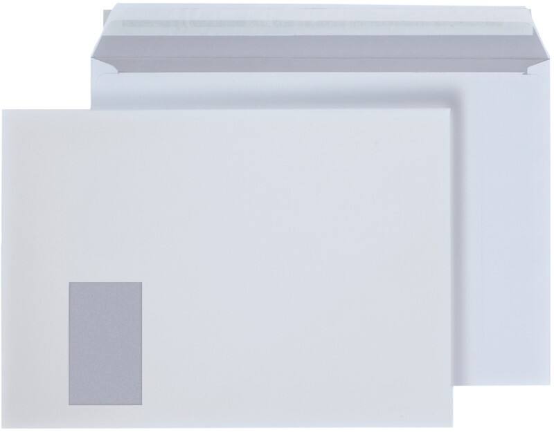 Enveloppes Viking C4 120 g/m² Avec fenêtre Bande adhésive Blanc 324 (l) x 229 (h) mm 250 Unités