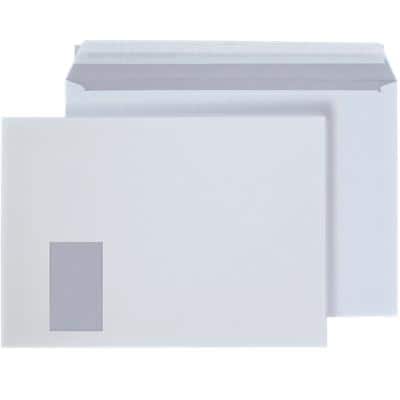 Enveloppes Hermes C4 120 g/m² Blanc Avec Fenêtre Bande adhésive 250 Unités