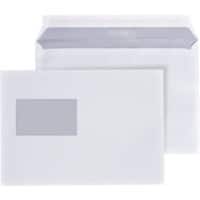 Enveloppes Hermes C5 80 g/m² Avec fenêtre Bande adhésive Blanc 229 (l) x 162 (h) mm 500 Unités