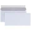 Enveloppes Hermes Sans fenêtre DL+ 229 (l) x 114 (h) mm Bande adhésive Blanc 80 g/m² 500 Unités