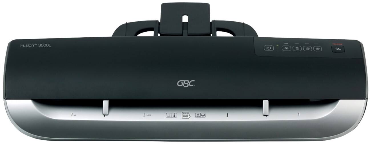 Plastifieuse GBC Fusion 3000L A3, 500 mm/min. Préchauffage 1 min. Jusqu'à 2 x 125 (250) microns