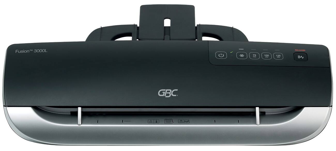 Plastifieuse GBC Fusion 3000L A4, 500 mm/min. Préchauffage 1 min. Jusqu'à 2 x 125 (250) microns