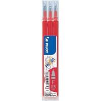 Recharge pour stylo roller Pilot FriXion Ball 0.25 mm Fin Rollerball Rouge 3 Unités