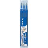 Recharge pour stylo roller Pilot FriXion Ball 0,4 mm Bleu 3 Unités