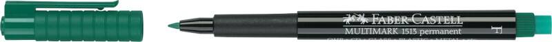 Marqueur OHP/DVD Faber-Castell Multimark Fin Ogive 0,6 mm Vert