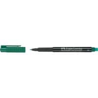Marqueur OHP/DVD Faber-Castell Multimark Fin Ogive 0,6 mm Vert