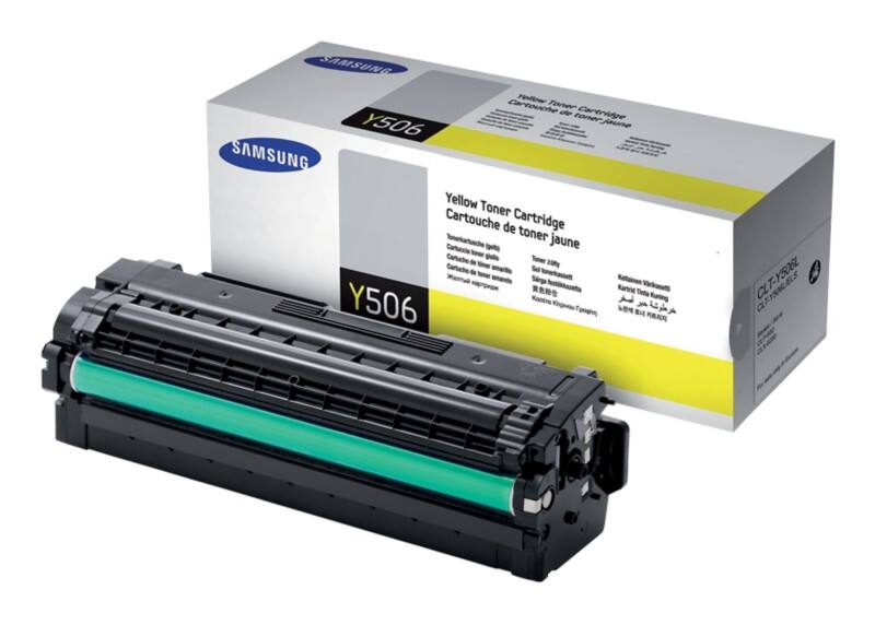 Toner CLT-Y506L D'origine Samsung Jaune
