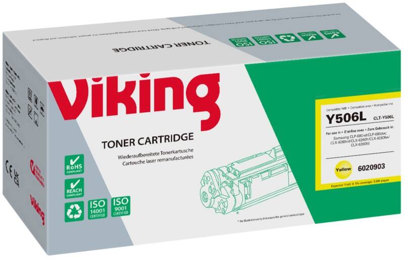Toner Viking compatible Samsung CLT-Y506/ELS Jaune