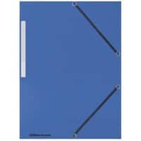 Farde à 3 rabats Office Depot A4 Bleu Carton 24 x 2,5 x 32 cm