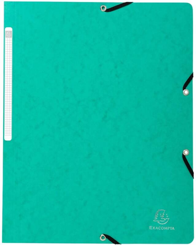 Farde à élastique Exacompta Forever A4 Vert Carton 24 x 32 x 32 cm