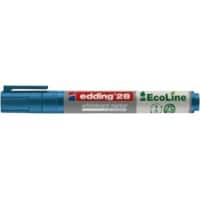 Marqueur pour tableau blanc edding 28 Bleu Moyenne Ogive 1,5 - 3 mm