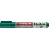 Marqueur pour tableau blanc edding 28 Vert Moyenne Ogive 1,5 - 3 mm