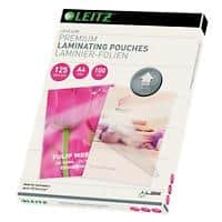 Pochette de plastification Leitz iLAM A4 Brillant 2 x 125 (250) microns Transparent 100 Unités