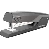 Agrafeuse Office Depot Demi bande 20 Feuilles Gris 24/6; 26/6 ABS, acier